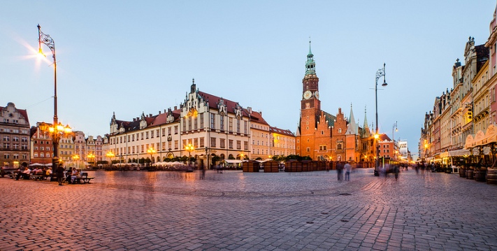 Market square in Wroclaw [photo: Maciek Lulko]
